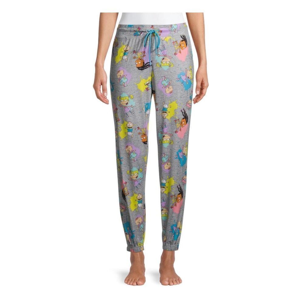 Colorful and Cozy Rugrats Joggers for Women - Size XS
